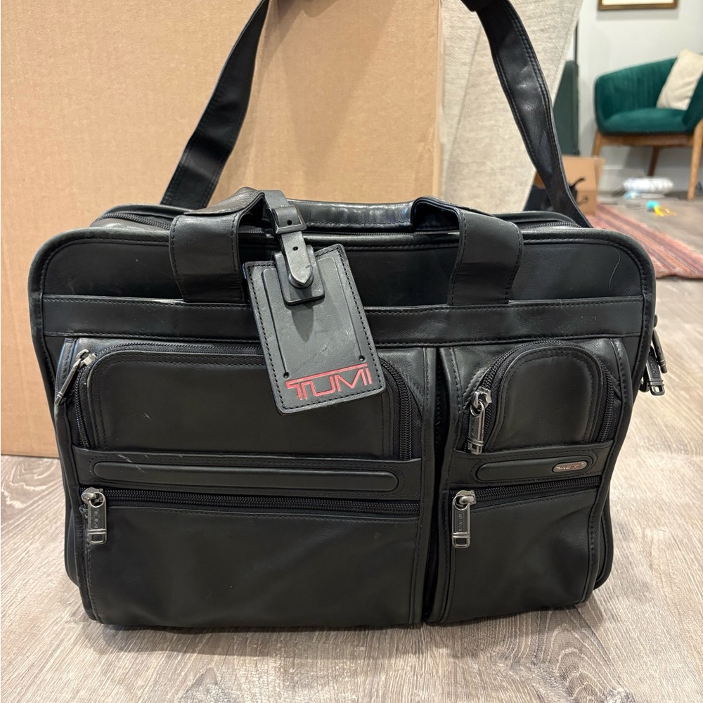 TUMI Leather Professional Men's Bag
